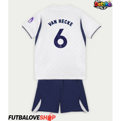 Dres Tottenham Hotspur Jan Paul van Hecke #6 Domáci pre deti 2026-27 Krátky Rukáv (+ trenírky)